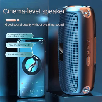 Audio Bluetooth Magas hangminőség Mélysugárzó Nagy mennyiségű Háztartási Plug-in Kártya Szabadtéri Kényelmes Vezeték nélküli Kisméretű Hangszóró