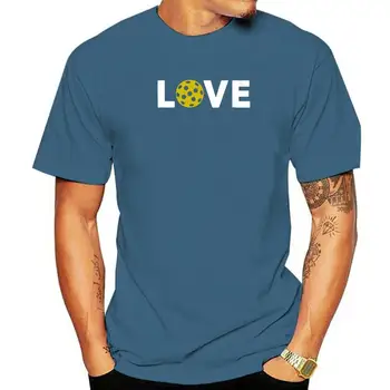 Pickleball Szeretet, Ajándék, póló Grafika Pamut Streetwear Rövid Ujjú O-Nyak Harajuku Túlméretezett Sport póló Férfi ruházat