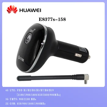 Nyitva 4G Carfi Huawei E8377s-158 LTE Autó Vezeték nélküli Router Usb Kábel Hotspot Modem Sim Kártya Foglalat