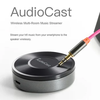Vezeték nélküli Wifi Zene Audio Streamer Vevő Audiocast Legalább pPlay M5 DLNA Az Airplay Audio Adapter Multi Room Patakok