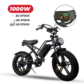 EU usa Raktár Elektromos Kerékpár 1000w 750W Motor 15Ah Akkumulátor 45km/h tekerés közben fel is töltheted Kövér Gumiabroncs Elektromos Kerékpár Motor