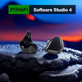 Softears Studio Sorozat Studio4 4 BA Vezető In-Ear Monitor Fülhallgató 4-Vezető 3-utas Crossover Professional HiFi IEMs