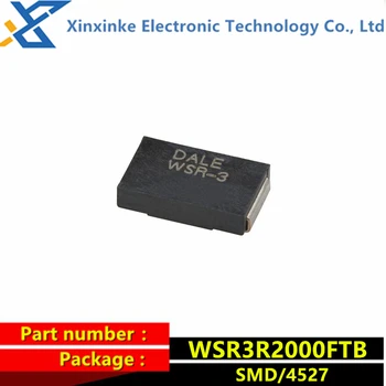 WSR3R2000FTB DALE WSR-3 0.2 R 1% 3W 4527 75PPM 200mOhms 0.2 Ω Autó-fokozatú érzékelési Precíziós ellenállás áram ellenállás
