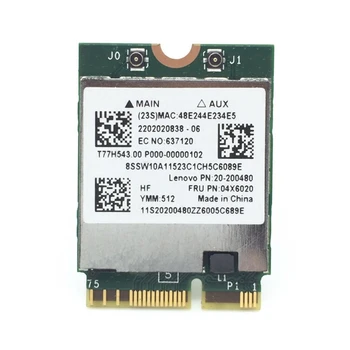 Vezeték nélküli Wifi Kártya BCM94352Z 802.11 ac 2.4 G+5G BT4.0 1200Mbps NGFF Wlan Adapter B50-70/N50-70/ B40-80/B50-80 E40-30
