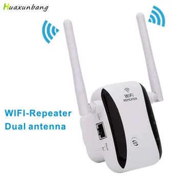 Új WIFI Repeater Wifi Router Jel Erősítő Long Range Extender Hálózati 802.11 n Dual wi fi Antenna növeli a Vezeték nélküli Átjátszó