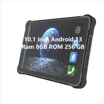 Android 13 RJ45 Masszív Táblagép 10,1 hüvelyk RAM, 8 gb ROM 256 gb-os, Tabletta, 4g LTE Teljes Netcom, Nagy Akkumulátor 12000mAh 3.8 v