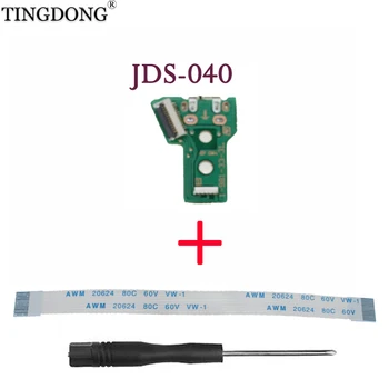 A PS4 Vezérlő Micro-USB Töltő Aljzat Áramkör JDS-040 JDM 040 JDS 040 040 12-Tűs csatlakozó