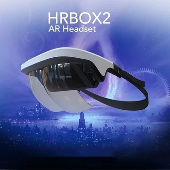 AR Fülhallgató Okos AR Szemüveg 3D-s Videó Kiterjesztett Valóság VR Headset Szemüveg IPhone & Android 3D-s Videók, Játékok Ingyenes szállítás
