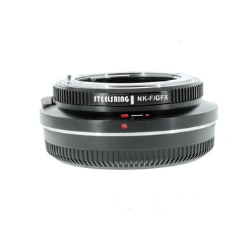 STEELSRING NK-F/GFX autofókusz AF Kamera Objektív Adapter Gyűrű Nikon Objektívet Nikon GFX Fényképezőgép Fujifilm GFX100/50/50R