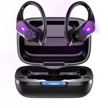 T59 Vezeték nélküli Fejhallgató Bluetooth 5.2 Fül Horog Fülhallgató Sport HIFI Zaj Sztereó Csökkentése Vízálló Mic Fülbe Fej P5N2