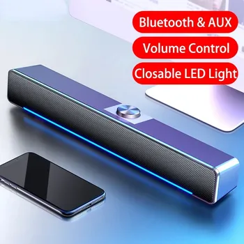 ÚJ 2023 LED TV Hang, Bár AUX Vezetékes Vezeték nélküli Bluetooth Hangszóró házimozi Rendszer Surround SoundBar a TV-t, Számítógépet, Hangszórók