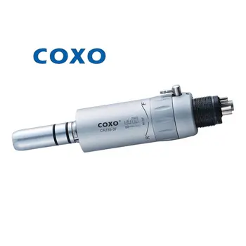 COXO CX235-3F Fogászati Alacsony Sebességű Handpieces Külső Contra Szög Egyenes Fej Motor Tartozékok 2/4Holes Csiszoló Eszközök