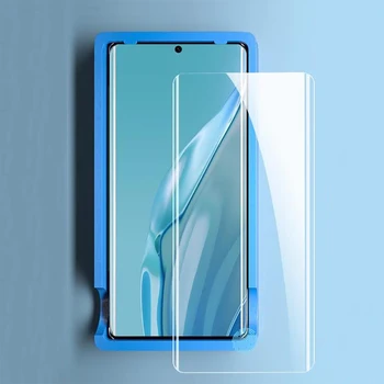 UV Liquid Edzett Üveg Huawei P60 Művészeti HD Anti Kék Matt Matt képernyővédő fólia Huawei P60Art Védő Első Film