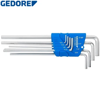 GEDORE H 42-88 EGY Hatszög Hex Kulcs Készlet, Hosszú, Kék Műanyag Héj Csomagolás Magas Minőségű Anyagok, Gyönyörű Kivitelezés