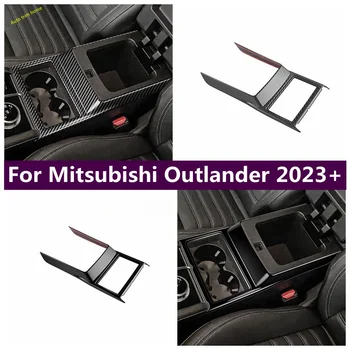 Középső Víz Pohártartó Központi Vezérlő Panel, Dekorációs Szalag Alkalmas Mitsubishi Outlander 2023 2024 Belső Kiegészítők