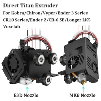 Közvetlen Titán Extruder, 24V 50W Hotend Extrudálás Forró Végén 3D-s Nyomtató J-fej nyomtatófej A Ender 3 CR10 CR6 SE Kobra Vyper Chiron