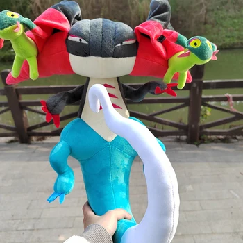 50cm Dragapult Óriás Pokemon Plüss Játékok Anime Dreepy Baba Aranyos, Párna, Dísz Pokémon kitömött állatokra gerjed Nagy Plüss Ajándék Gyerekeknek