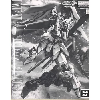 Bandai Gundam Anime Ábra PB HATÁRÉRTÉK MG 1/100 ZGMF-X56S Impulzus Végzet Impulzus GUNDAM BLANCHE Összeszerelés Modell Anime Akció Játékok