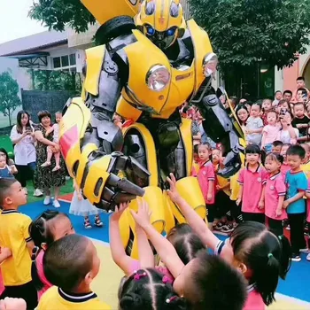 ÚJ, Emberi Méret 2.7 m Könnyű Rajta Filmet Cosplay Újra Dino Felnőtt Robot Jelmez Hordható Robot Cosplay Kellék, Születésnapi Ajándékok