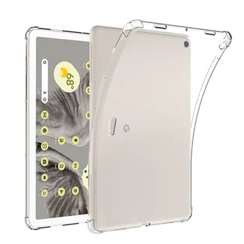 Légzsák Ütésálló Alapvetően A Pixel Tabletta Szilikon Puha TPU Megerősített Sarkok Ütésálló Esetben A Google Pixel Tabletta 10.95 inch