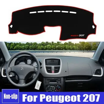 A Peugeot 207 Autó műszerfal Kerülje a Fény, Pad Hangszer Platform Asztalt Borító Szőnyeg, Szőnyegek Tartozékok Autó Stílus