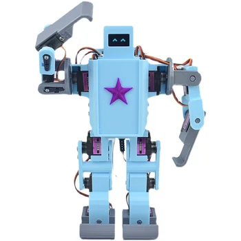 Nyílt Forráskódú Hangfelismerés Wifi Infravörös, Bluetooth Távirányító 12 Dof Programozható Humanoid Robot Bionikus
