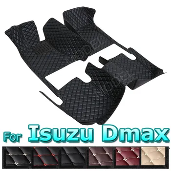 Autó Szőnyeg Az Isuzu Dmax D-max 2020 2019 2018 2017 2016 Automatikus Kiegészítők Dekoráció Bőr Szőnyeg Vízálló Védeni Szőnyegek