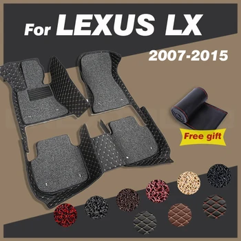 Autó Szőnyeg a LEXUS LX Sorozat 470 570（Öt Helyet）2007-2013 2014 2015 Egyedi Szőnyeg, Belső Kiegészítők, Dekoráció Alkatrészek