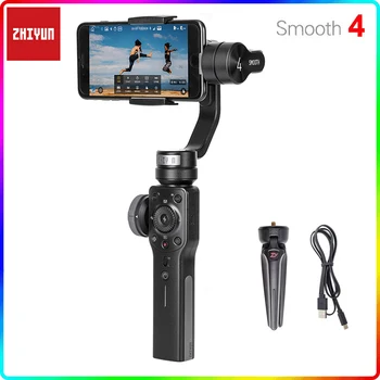 Zhiyun Sima 4 Q2 Q3 3-Tengely Kézi Okostelefon Gimbal Stabilizátor iPhone 13 12 11 Pro Max XS XR Samsung S20 & Action Kamera