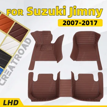 Egyéni, Autós Kiegészítők Emelet Szőnyeg A Suzuki Jimny 2007-2009 2010 2011 2012 2013 2014 2015 2016 2017 auto láb Párna autó