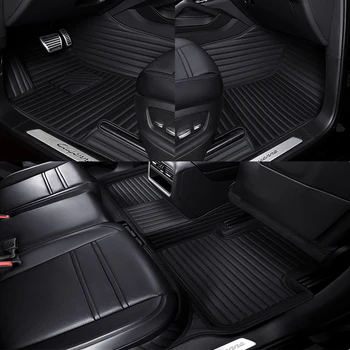 Mesterséges Bőr Egyedi Autó Szőnyeg a Lexus RX RX300 RX350 RX400h RX450h 2007-2015-Re Évi Belső Részleteket, Autó Tartozékok