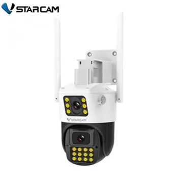 Vstarcam CS663DR 2MP 1080P Kettős Lencse Színes Vezeték nélküli PTZ IP Dome Kamera AI Emberi Érzékelés Biztonsági KAMERÁK Baba Monitor