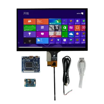 9 Hüvelykes 1024*600 Képernyő Kijelző LCD Monitor Illesztőprogram-Ellenőrző Testület Digitalizáló Érintőképernyő, HDMI-Kompatibilis Narancs Raspberry Pi
