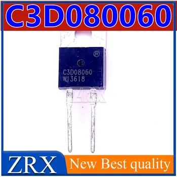 5db/Sok C3D08060A TO-220 600V8A Importált Eredeti CREE Szilícium-Karbid Schottky Dióda