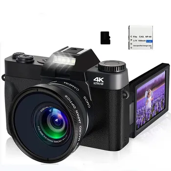 2023 Új 48MP Digitális Fényképezőgép 4K UHD Vlogging Videokamera 3.0