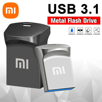 Xiaomi Mini 2TB USB 3.1 U Lemez Super Metal USN Flash Meghajtó, 1 tb-os pendrive, Nagy Sebességű Memory Stick 512 gb-os Pendrive 3.1 Memoria USB