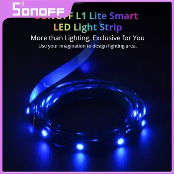 SONOFF WIFI L2/L2 Lite Smart LED Szalag Szabályozható Flexibilis RGB Szalag Lámpa Távirányító EWelink Alexa, a Google Haza