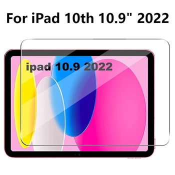 Az iPad 10 Gen 10.9 Hüvelyk 2022 Edzett Üveg kijelző Védő fólia A2696 A2757 A2777 Tabletta Anti Karcolás Átlátszó Védőfólia
