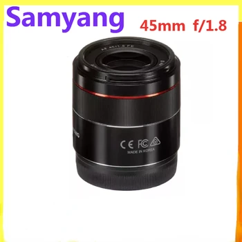 Samyang AF-45mm F/1.8 FE Objektív Sony E tükör nélküli Automata Teljes Keret Portré Fix Fókusz SAMYANG a Sony Objektív A7 A7R A7S A7R A7S