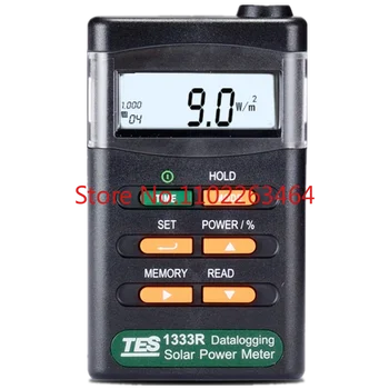 TES-1333/1333R solar power meter illaviátor fényerősség érzékelő fény teljesítmény-mérő