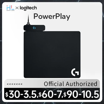 Logitech POWERPLAY Vezeték nélküli Töltés Egér Pad Támogatja a Logitech G903 G703 Egér Töltés Lightspeed Töltés egérpad