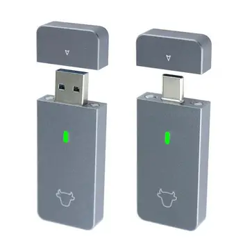 M. 2 NVMe 2230 SSD Burkolat Esetben USB-USB-C Adapter 10Gbps USB3.2 Gen2 Hordozható Dobozban M2 2230 NVMe SN740/530/PM991a/BG4/BC711