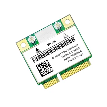 RTL8822CE WiFi Kártya 1200Mbps 2.4 G+5 ghz-es 802.11 AC Hálózati Mini PCIe Bluetooth 5.0 Támogatás Laptop/PC Windows 10/11