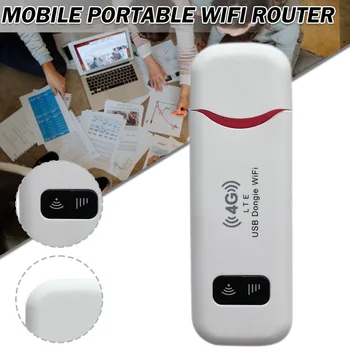 Új WiFi LTE Router 4G SIM-Kártya Hordozható 150Mbps USB Modem Zsebében Hotspot Dongle Jó Kivitelezés, illetve a Jó Teljesítmény, Fehér