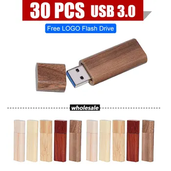30db fotózás ajándék USB 3.0 Külső Tároló (ingyenes egyéni logó) fa usb pendrive 4G/8G/16 GB/32 GB/64 gb-os ingyenes szállítás