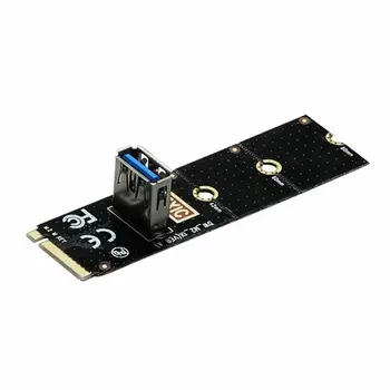 NGFF M. 2 Slot, Hogy USB3.0 PCI-E Kelő M2 Kártya Slot Extender Adapter BTC/ETH Bányászati