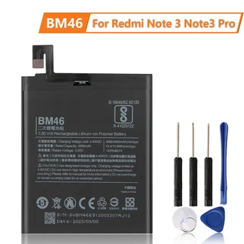 Új Csere Akkumulátor BM46 A Xiaomi Redmi Megjegyzés 3 Pro Redrice Note3 Telefon Akkumulátor 4050mAh