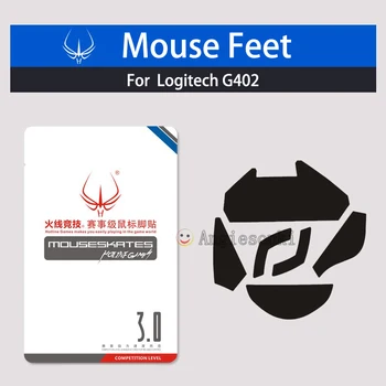 1 csomag 2Sets 100% ÚJ Tigris Gaming Mouse Láb / Korcsolya Fehér 0,8 mm a Napló.itech G402 Mouse / Egér