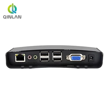 QINLAN Vékony Kliens FL120N Mini PC, Új UI Desktop Management Szoftver, Felhő Terminál RDP 8.1 kétmagos 1,2 GHZ-es VGA-HDMI