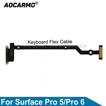 Aocarmo Billentyűzet Flex Kábel A Microsoft Surface Pro 5 6 Pro5 Pro6 1796 XM1003648 Javítás Alkatrész